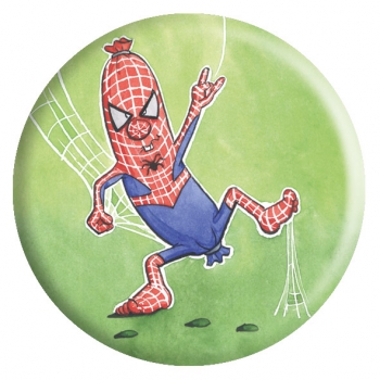 Button: Spiderwurst