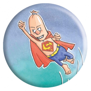 Button: Superwürstchen