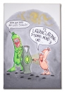 Wurst auf Leinwand: Green Lantern