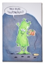 Wurst auf Leinwand: Nach Hause telefonieren